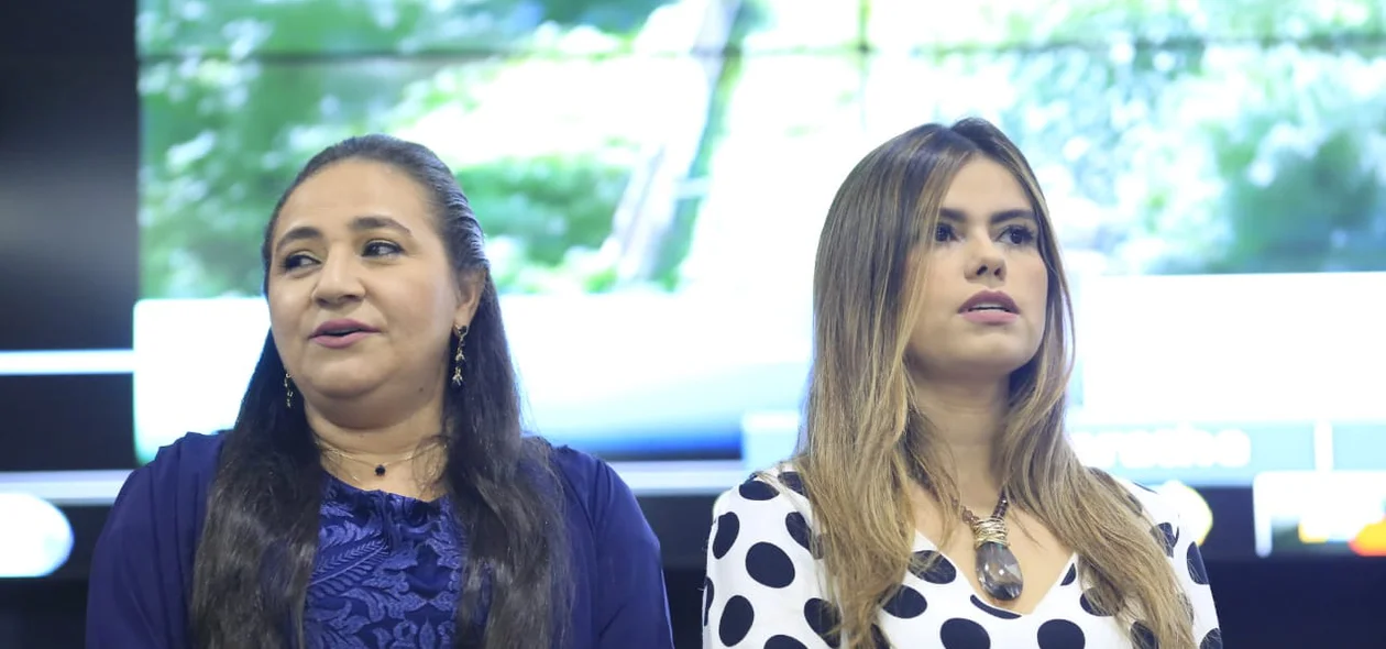Cida Santiago e Pollyanna Rocha