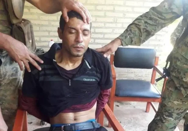 O brasileiro Thiago Ximenez foi preso nesta sexta no Paraguai  
