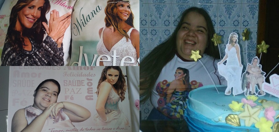 Wilana em seu aniversário com o tema: Ivete Sangalo 