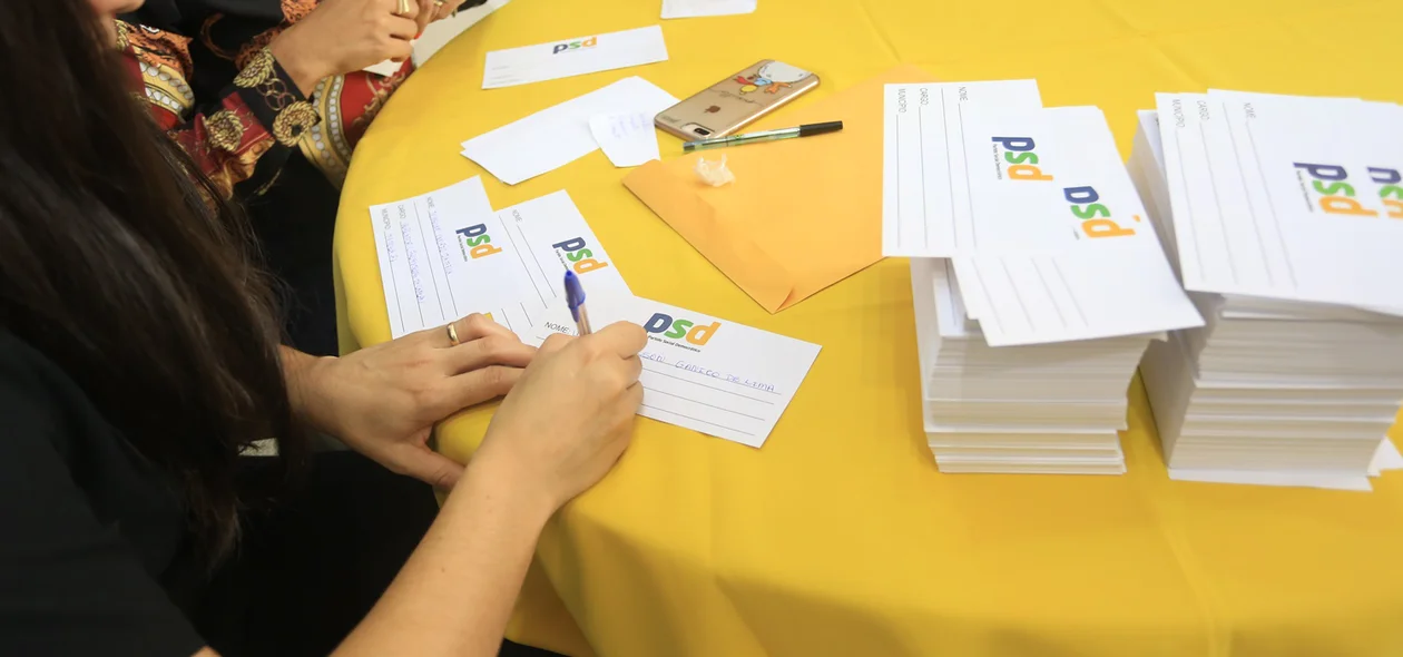 Evento de filiação ao PSD