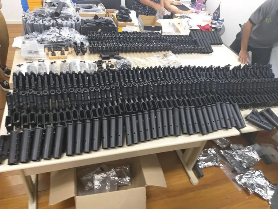 Armas apreendidas no Rio de Janeiri