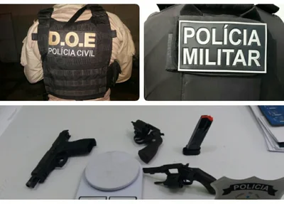 A prisão foi realizada pela Polícia Civil em conjunto com a Polícia Militar