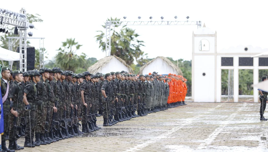 Exército, Polícia Militar e Corpo de Bombeiros