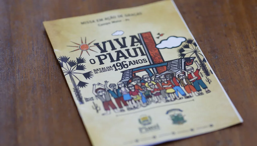 Livro em comemoração aos 196 anos da Batalha do Jenipapo