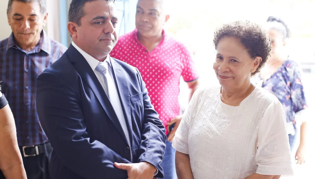 Professor Ribinha e Regina Sousa