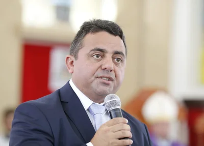 Professor Ribinha no culto
