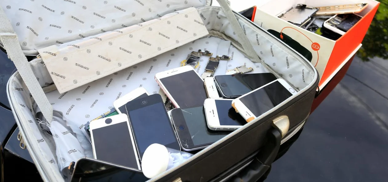 Celulares encontrados