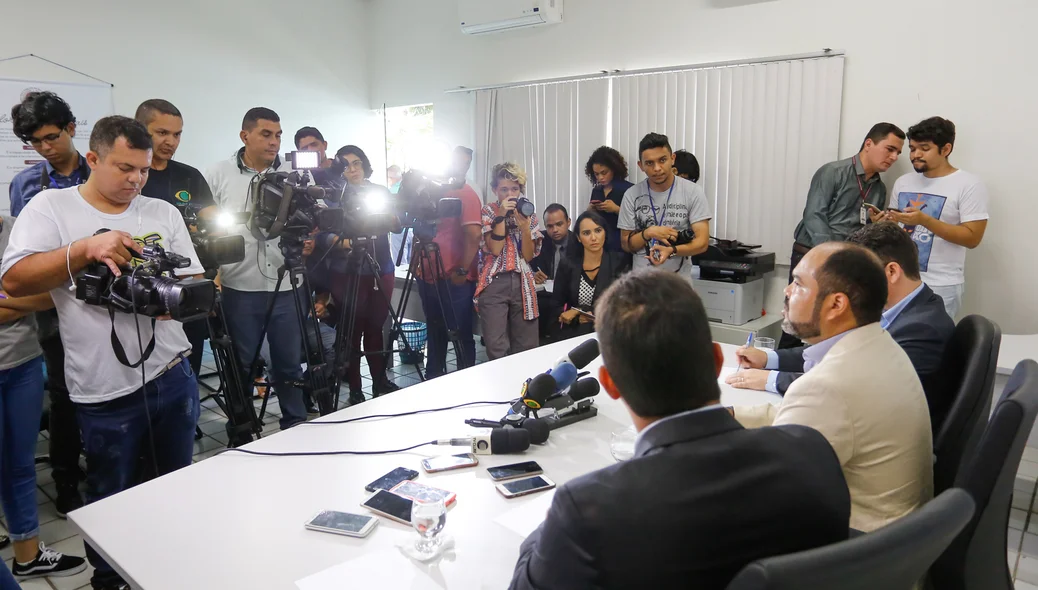 Entrevista aconteceu hoje na sede da Gaego 