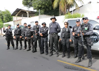 Equipe da Força Tarefa da Secretaria de Segurança Pública do Piauí