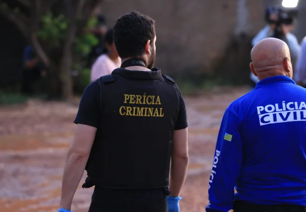 Perícia Criminal no local 