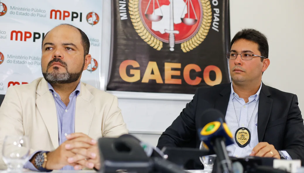 Rômulo Cordão e Delegado Marcelo Leal 
