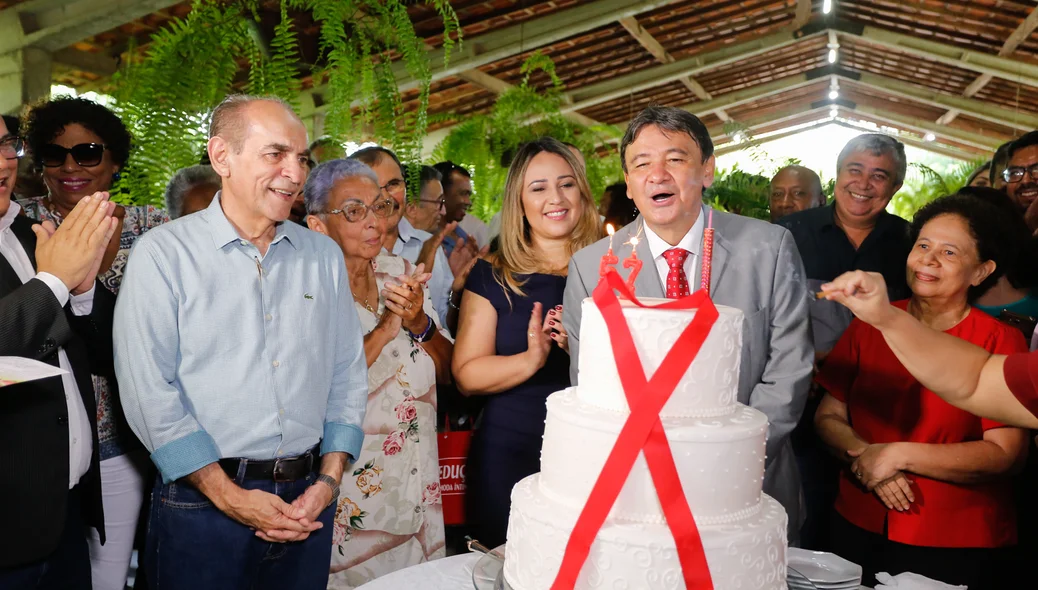 Aniversário de Wellington Dias no Lar da Esperança