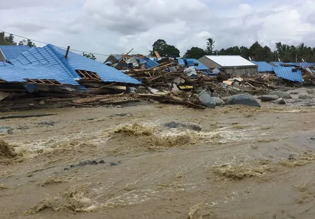 Subdistrito de Sentani foi o mais afetado pelas inundações