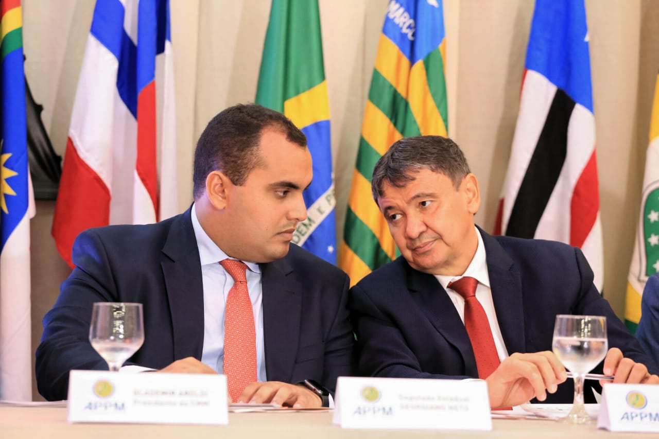 Georgiano Neto e governador Wellington Dias