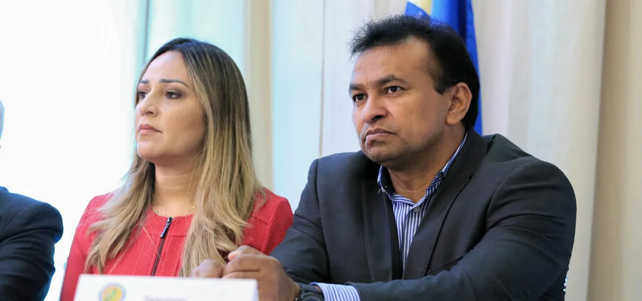 Rejane Dias e Fábio Abreu