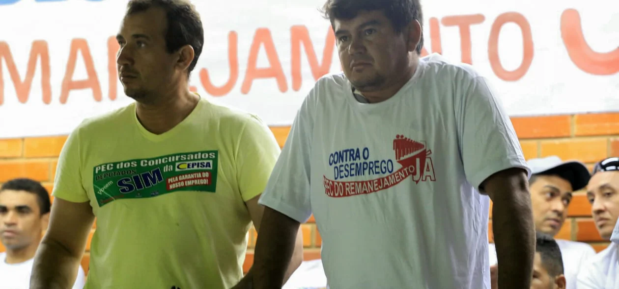 Funcionários da Cepisa na audiência