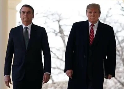 Jair Bolsonaro e Donald Trump