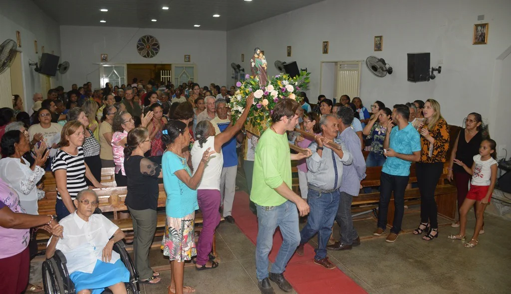 Entrada da imagem do padroeiro