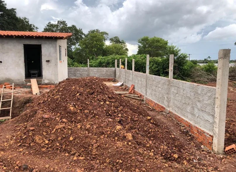 Obra na cidade de Buriti dos Lopes 