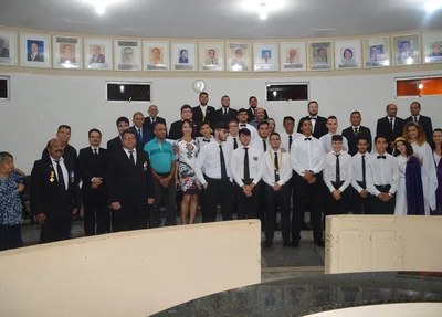 Participantes da solenidade