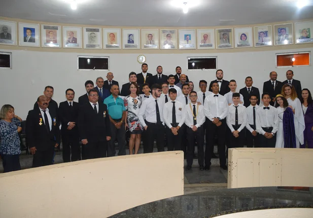 Participantes da solenidade