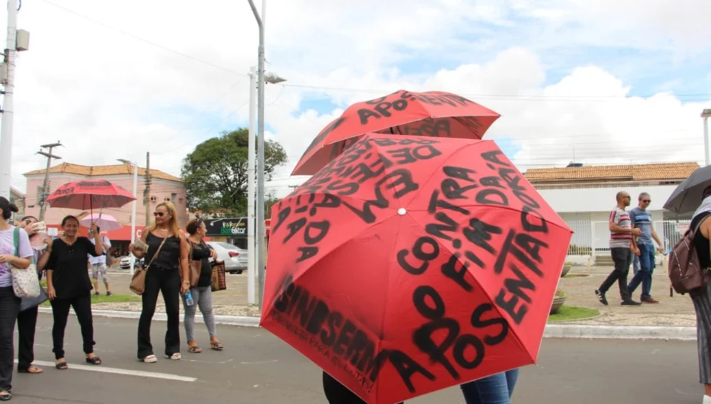 Ato contra a Reforma da Previdência