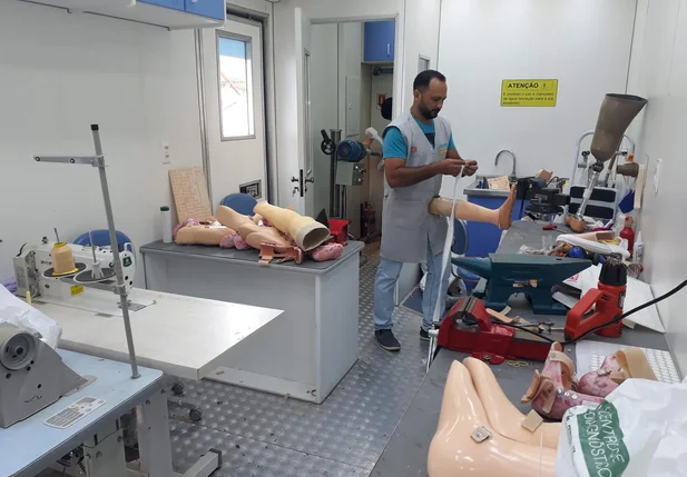 Entrega de equipamentos ortopédicos em Cocal
