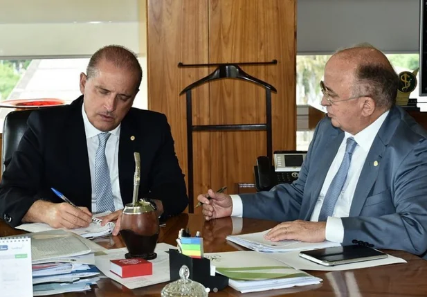 Ministro Onyx Lorenzoni e Deputado Júlio César
