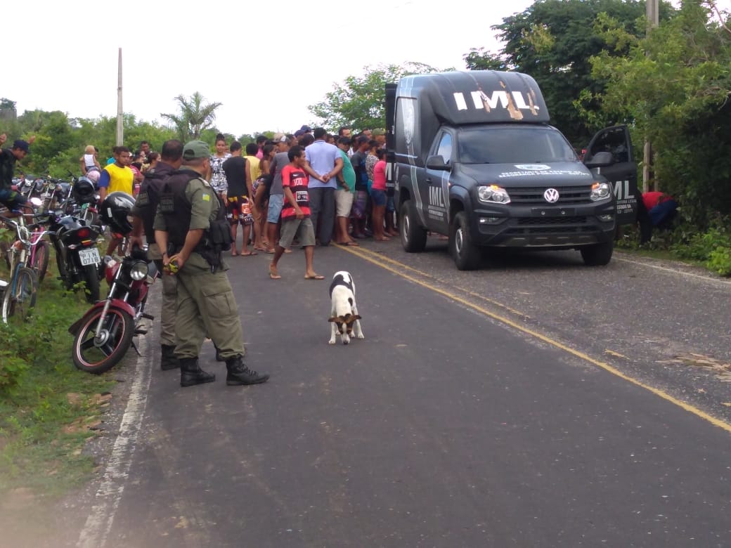 O acidente ocorreu na estrada de acesso ao Povoado Barra do Longá
