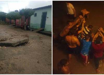 Galeria não escoa a água no Matadouro