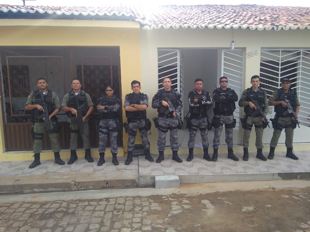 Equipe que participou da ação