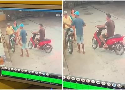 O vídeo a Polícia Militar ajudou na identificação dos acusados