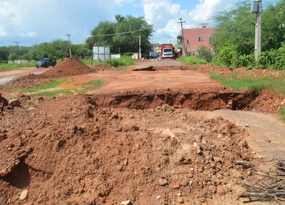 Trecho está interrompido faz mais de 20 dias