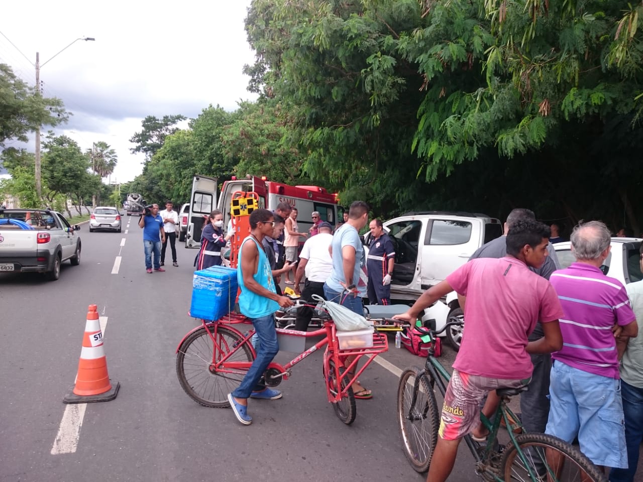 Acidente na Avenida Maranhão