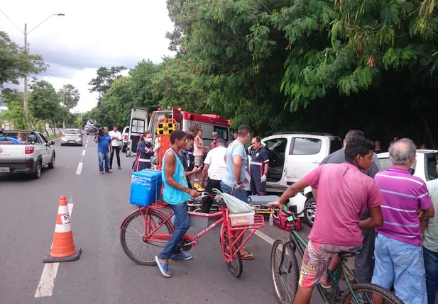 Acidente na Avenida Maranhão
