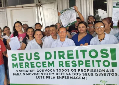 Enfermeiros decidem entrar atividades por tempo indeterminado no Piauí