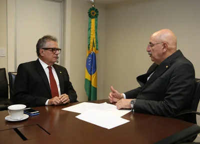 Flávio Nogueira e Osmar Terra