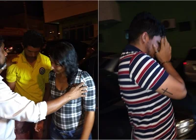 Trio preso pelo Grupo de Apoio Operacional da Polícia Civil do Piauí