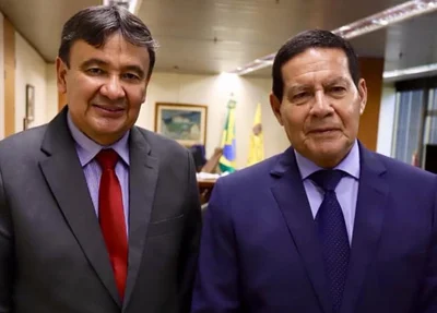 Wellington Dias e Hamilton Mourão 