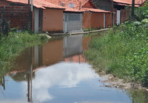 Chuvas deixam famílias ilhadas em Luís Correia