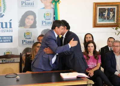 Wellington Dias e Fábio Abreu