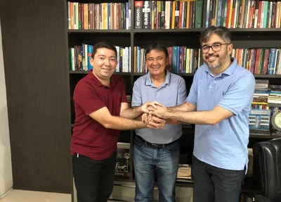 Ellen Gera, Wellington Dias e Hélder Jacobina