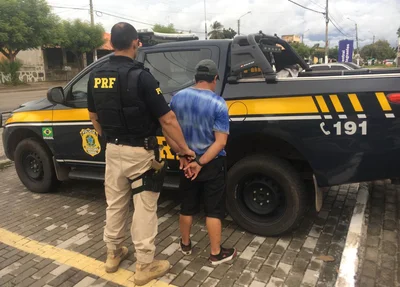 PRF deu cumprimento a mandando de prisão