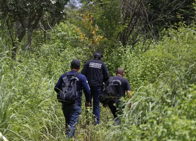 Equipe da perícia criminal