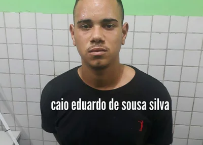 Caio Eduardo preso pelo DHPP