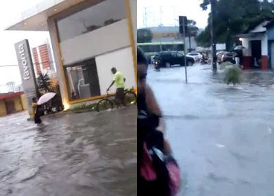 Chuva causa transtornos