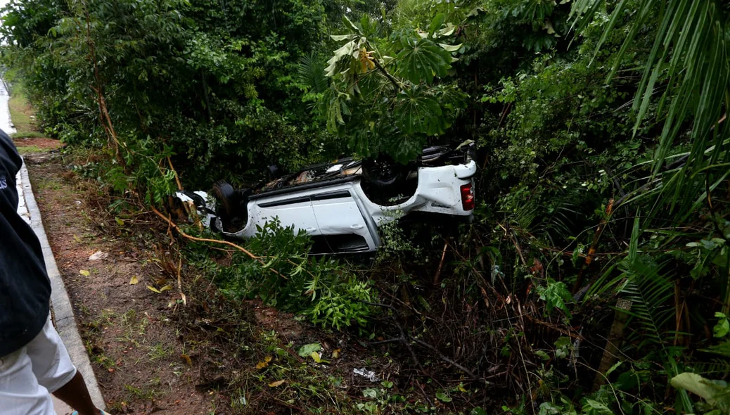 S10 ficou destruída após o acidente