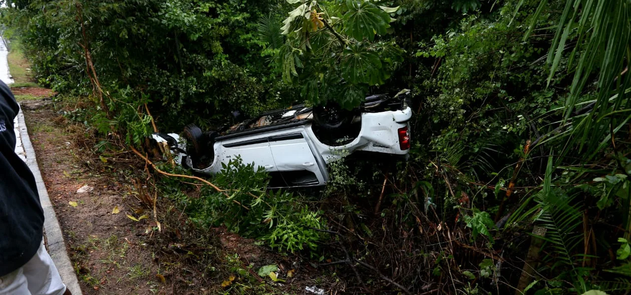 S10 ficou destruída após o acidente