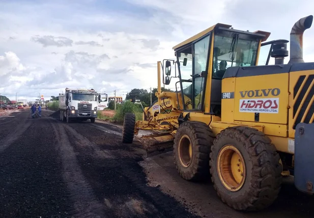 DER inicia obra na BR 316