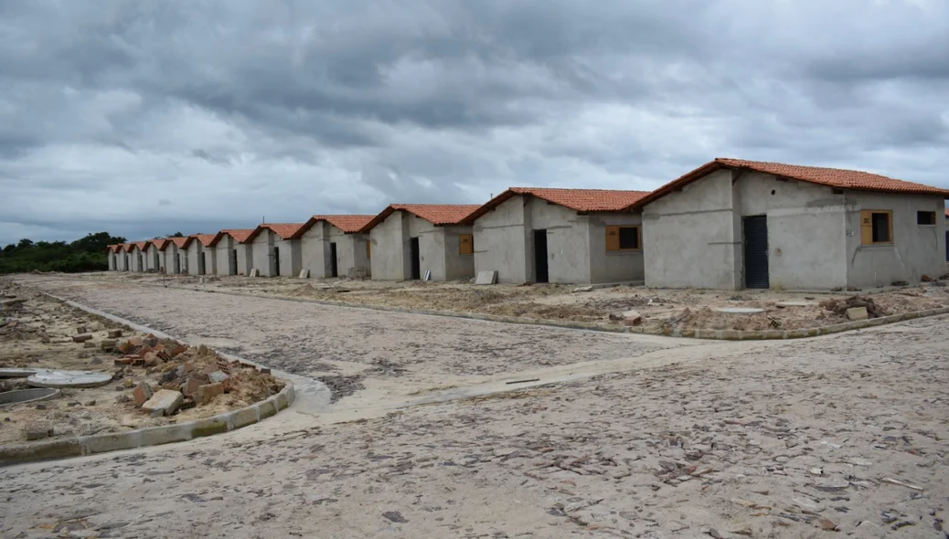 Mais de 100 residências estão sendo construídas 